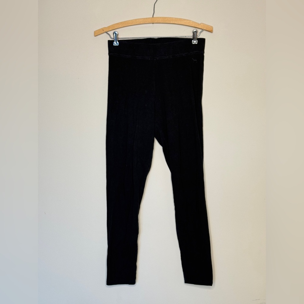 PINK Victoria's Secret Classic Black Leggings